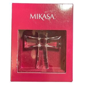 Mikasa Holiday Collection SN274/564‎ Crystal Cross Ornament Made in Germany